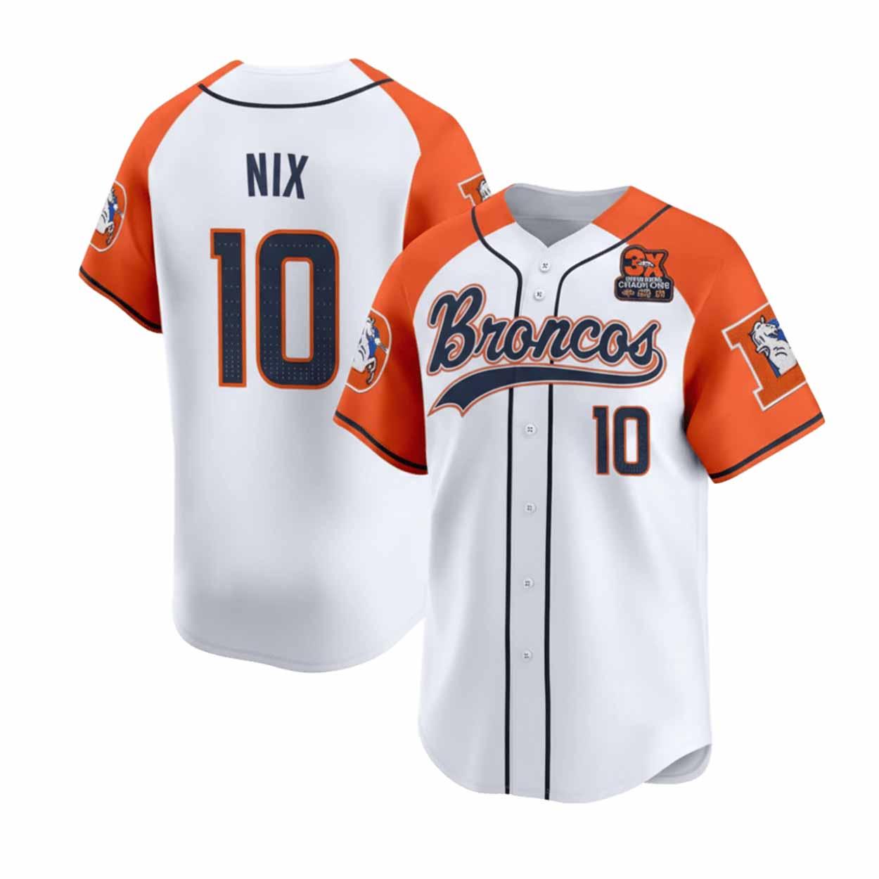 Broncos 3X Bowl LX Champions Football Jersey Broncos 3X Bowl LX Champions Football Jersey