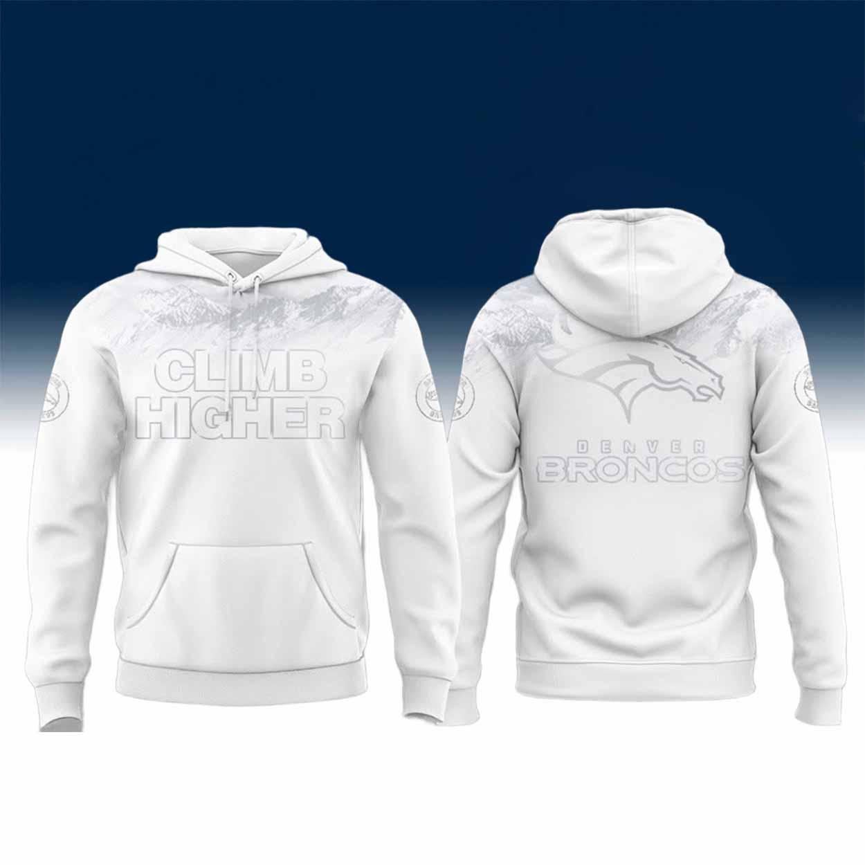 Broncos Climb Higher Hoodie Broncos Climb Higher Hoodie