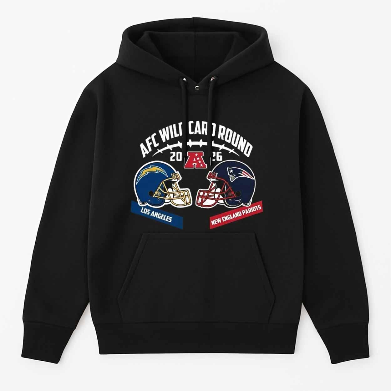 Chargers vs Patriots NFC Wild Card Round 2026 Shirt Chargers vs Patriots NFC Wild Card Round 2026 Shirt