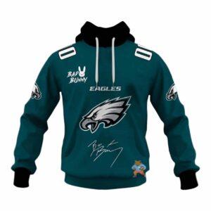 Eagles Bad Bunny Bowl LX 2026 Personalized Hoodie