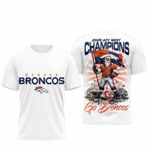 Go Broncos 2025 AFC West Champions Shirt Go Broncos 2025 AFC West Champions Shirt