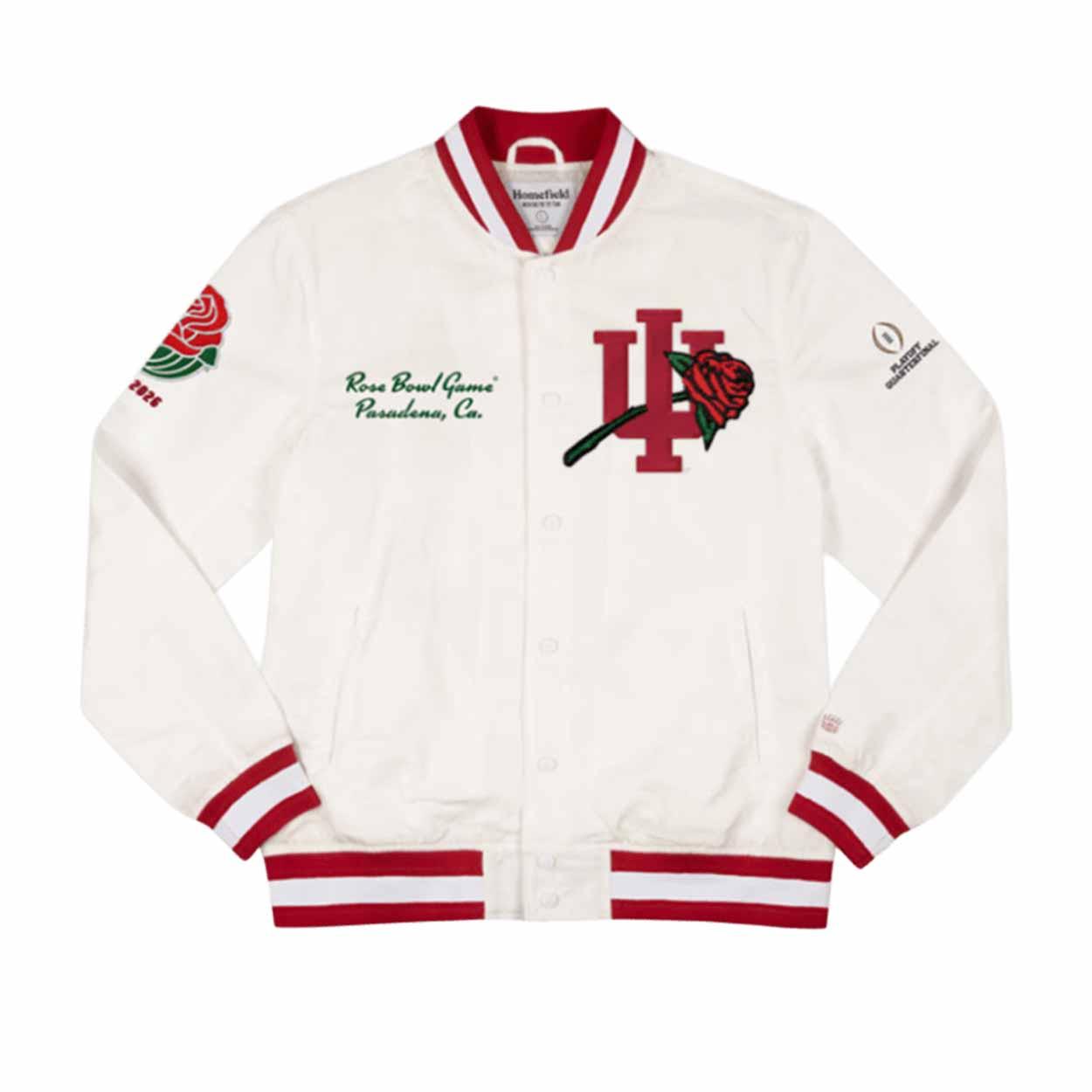 Hoosiers Rose Bowl Game Champions 2026 Jacket Hoosiers Rose Bowl Game Champions 2026 Jacket