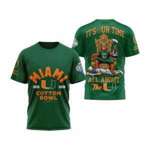 Hurricanes Cotton Bowl 2025 2026 T-Shirt