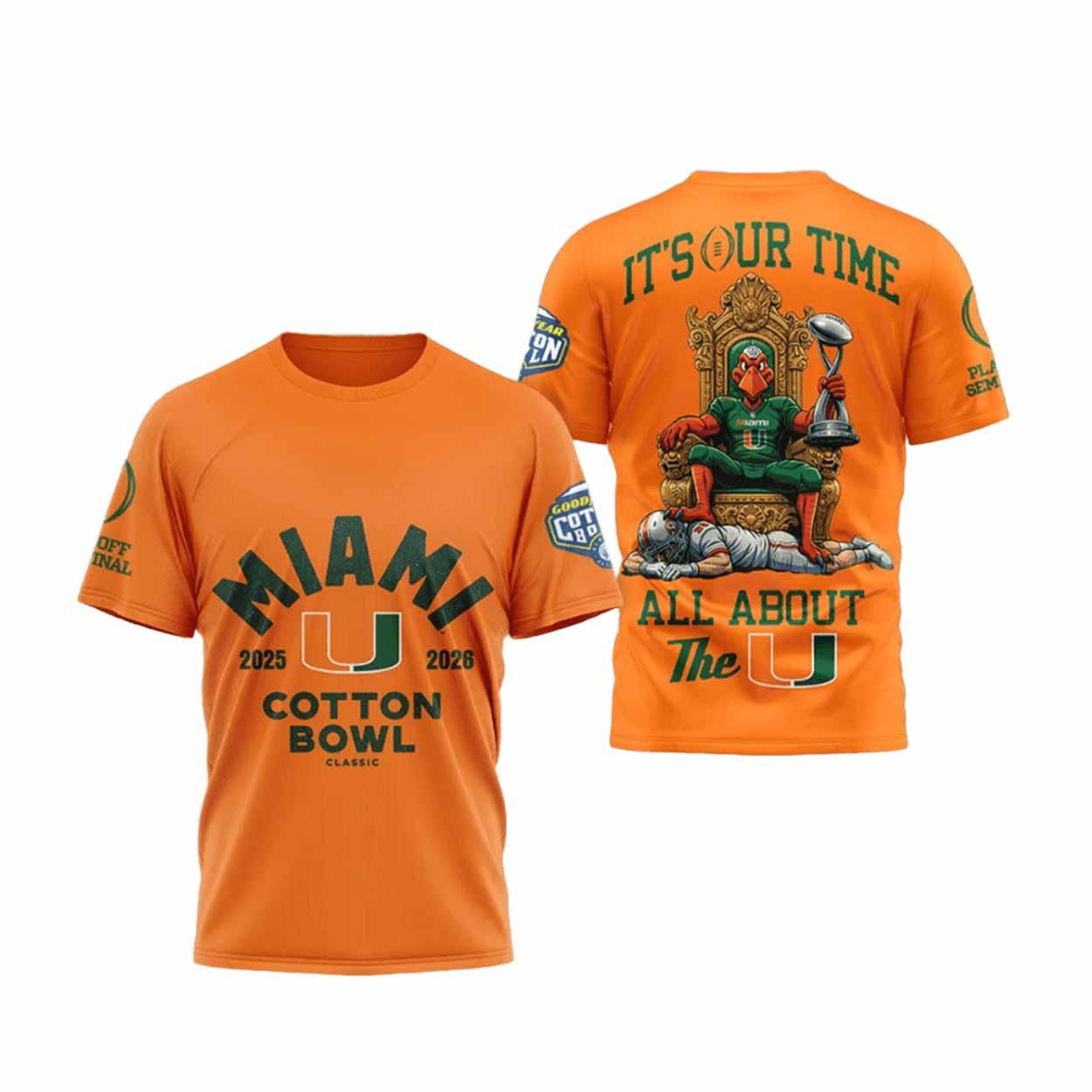 Hurricanes Cotton Bowl 2025 2026 T-Shirt Hurricanes Cotton Bowl 2025 2026 T-Shirt