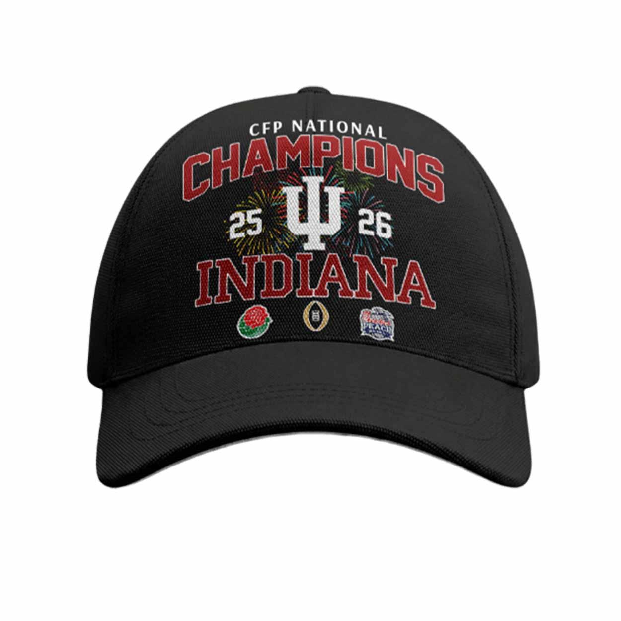 Indiana Hoosiers CFP National Champions 2026 Hat Indiana Hoosiers CFP National Champions 2026 Hat