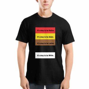 It’s okay to be Native it’s okay to be Asian shirt It’s okay to be Native it’s okay to be Asian shirt