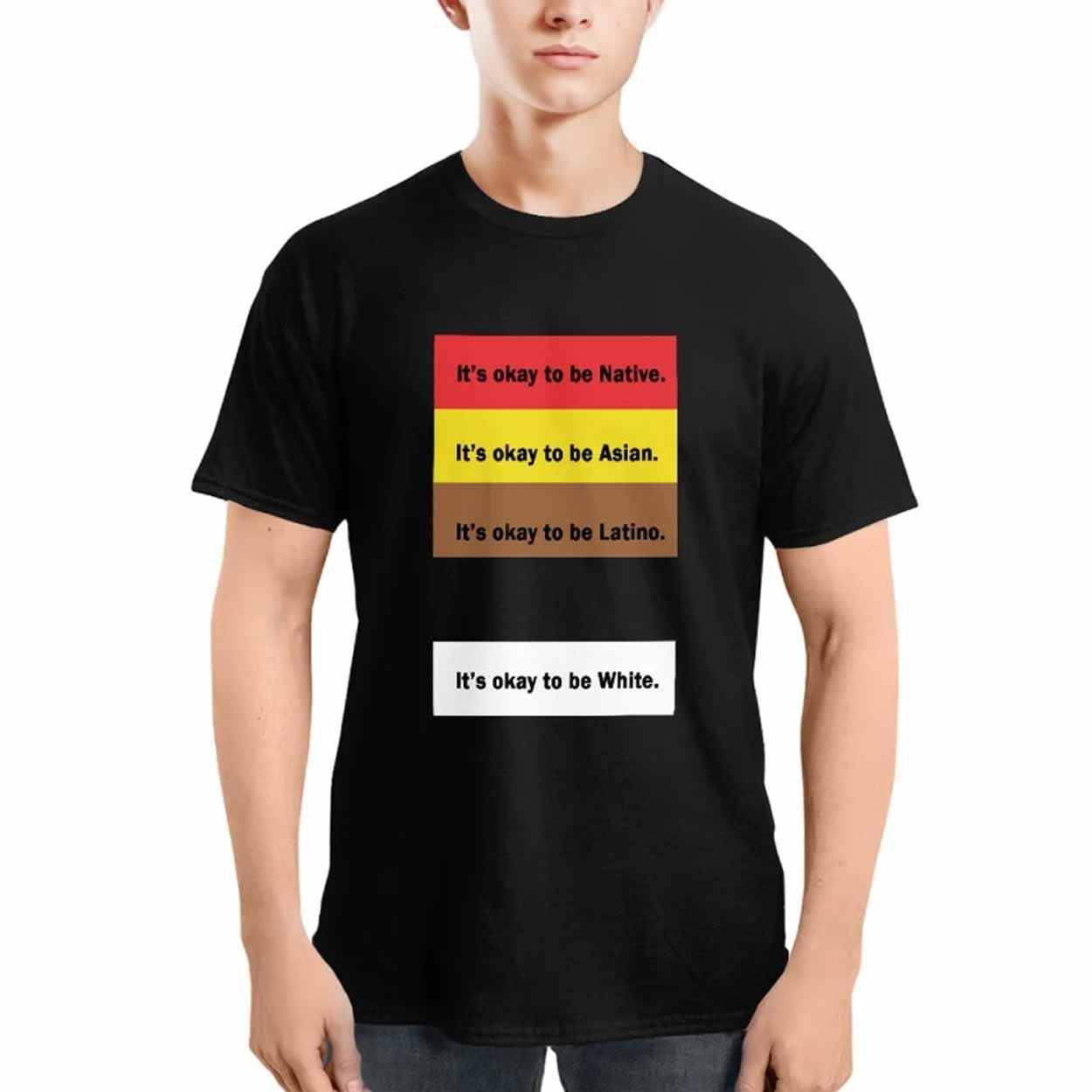 It's okay to be Native it's okay to be Asian shirt It's okay to be Native it's okay to be Asian shirt