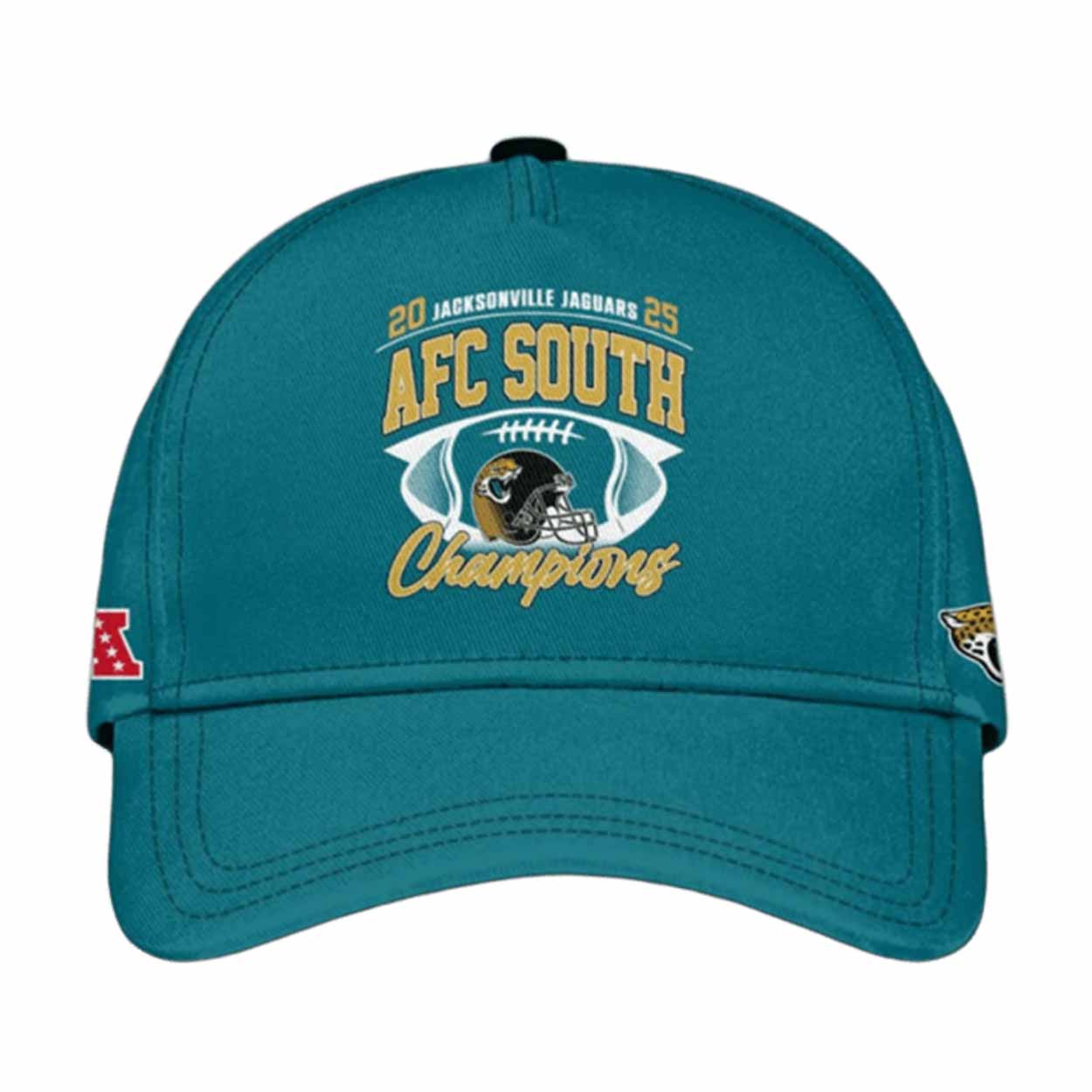 Jaguars AFC South Champions 2025 Hat Jaguars AFC South Champions 2025 Hat