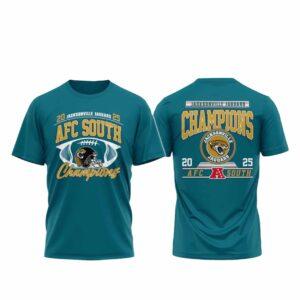 Jaguars AFC South Champions 2025 Shirt Jaguars AFC South Champions 2025 Shirt