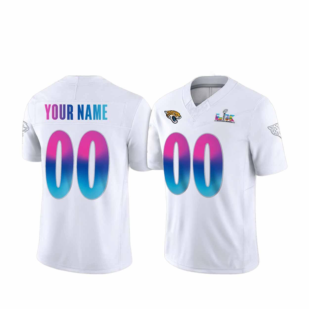 Jaguars Bowl LX 2025 Football Jersey Jaguars Bowl LX 2025 Football Jersey