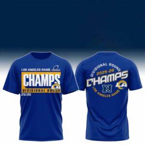 LA Rams Division Round Champs 2026 Hoodie
