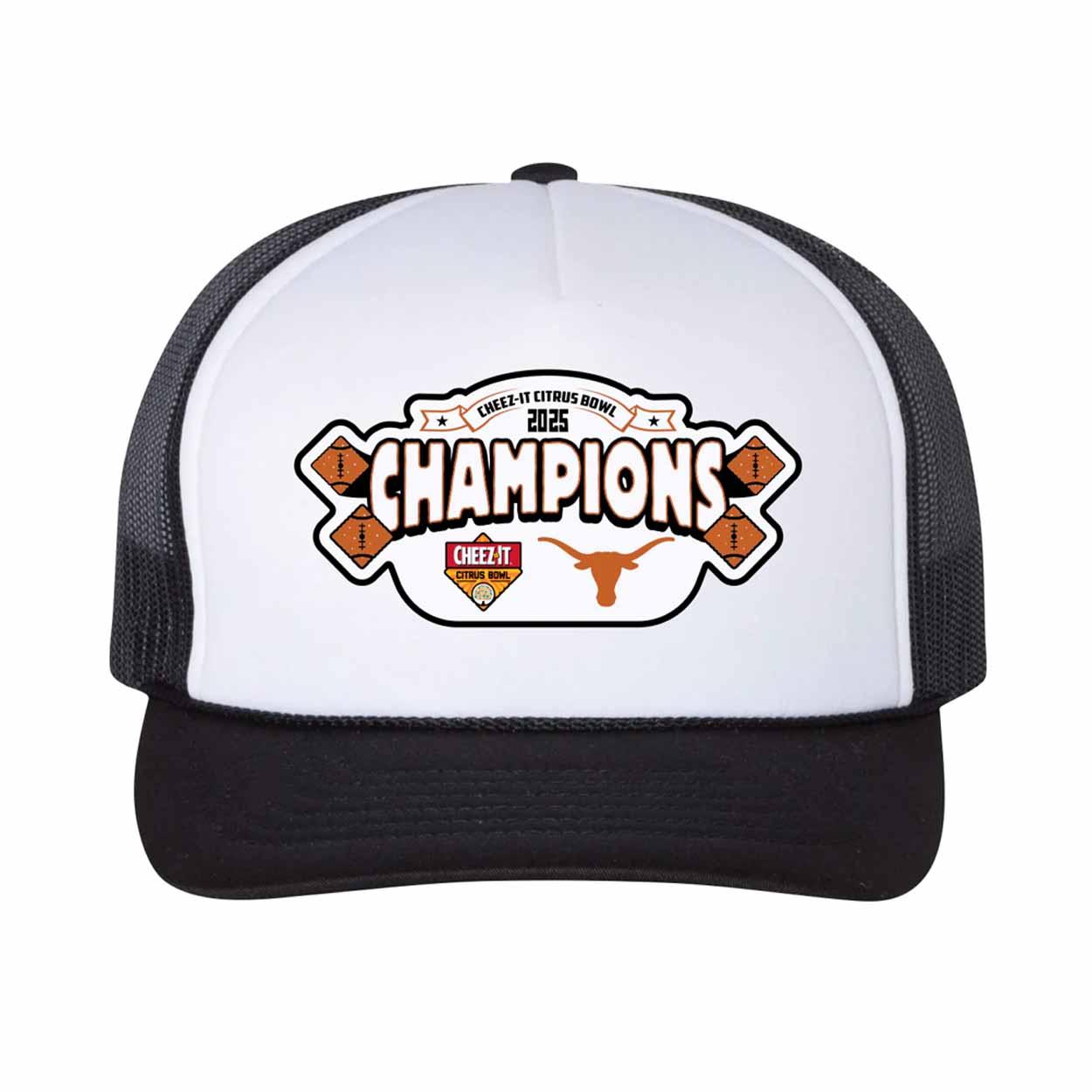 Longhorns Cheez-It Citrus Bowl Champions 2025 Hat Longhorns Cheez-It Citrus Bowl Champions 2025 Hat