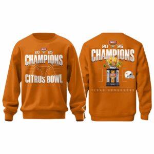 Longhorns Cheez It Citrus Bowl Champions 2025 Hoodie