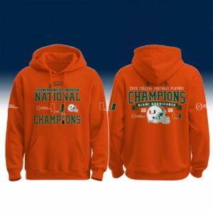 Miami College Football Playoff Champions 2026 Hoodie Miami College Football Playoff Champions 2026 Hoodie