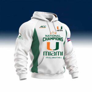 Miami Hurricanes National Champions 2025 2026 Hoodie