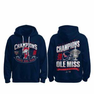 Ole Miss Sugar Bowl Champions 2026 Hoodie Ole Miss Sugar Bowl Champions 2026 Hoodie