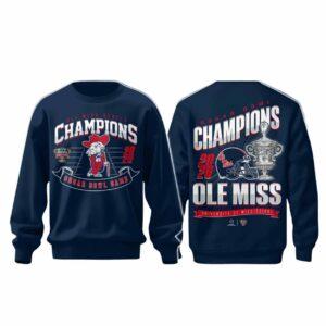 Ole Miss Sugar Bowl Champions 2026 Hoodie