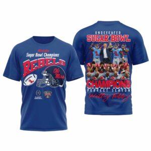 Ole Miss Undefeated Sugar Bowl Champions 2026 Shirt Ole Miss Undefeated Sugar Bowl Champions 2026 Shirt