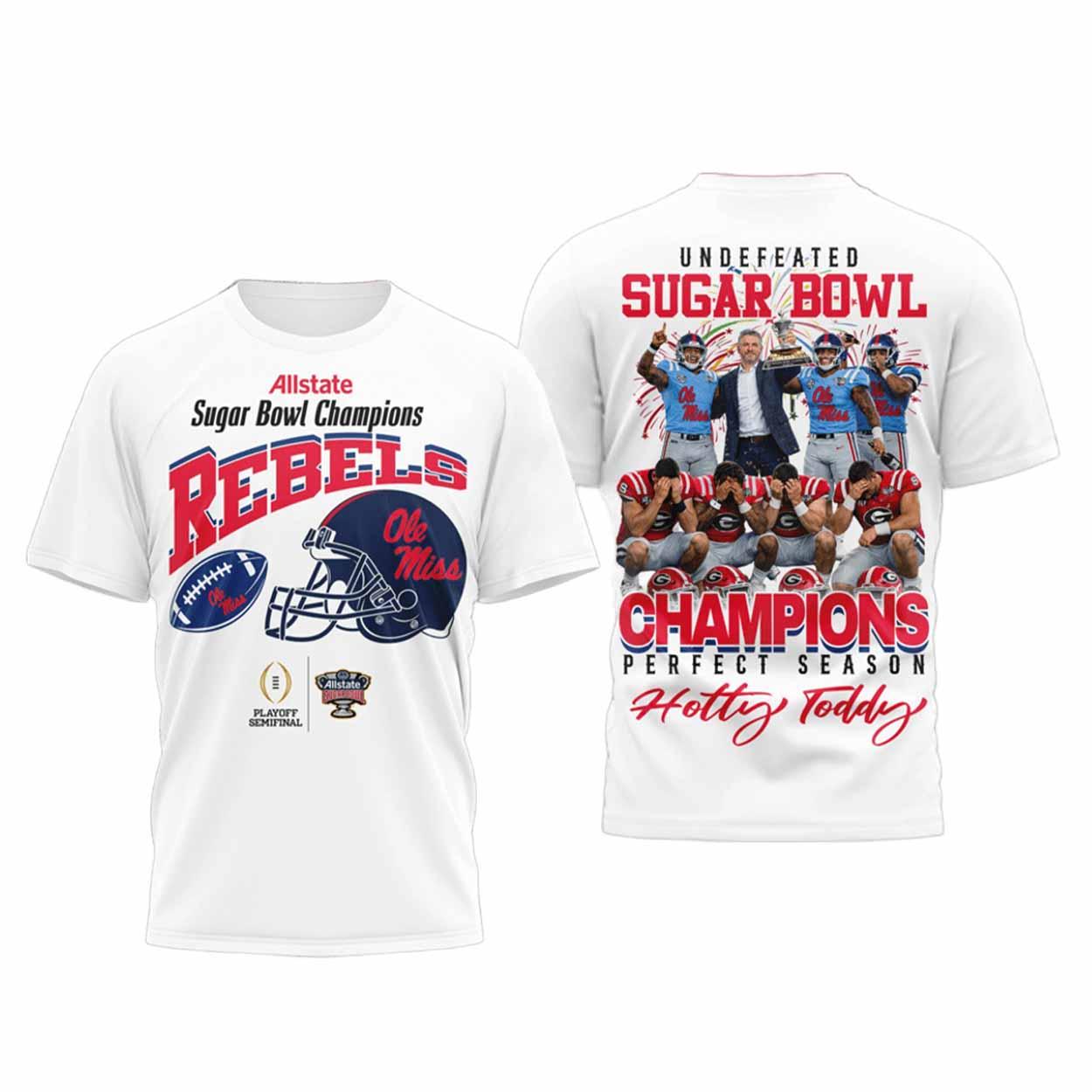 Ole Miss Undefeated Sugar Bowl Champions 2026 Shirt Ole Miss Undefeated Sugar Bowl Champions 2026 Shirt
