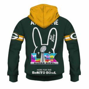 Packers Bad Bunny Bowl LX 2026 Personalized Hoodie 1 Packers Bad Bunny Bowl LX 2026 Personalized Hoodie