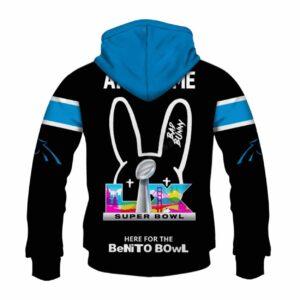 Panthers Bad Bunny Bowl LX 2026 Personalized Hoodie