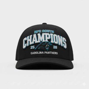 Panthers NFC South Champions 2026 Hat Panthers NFC South Champions 2026 Hat