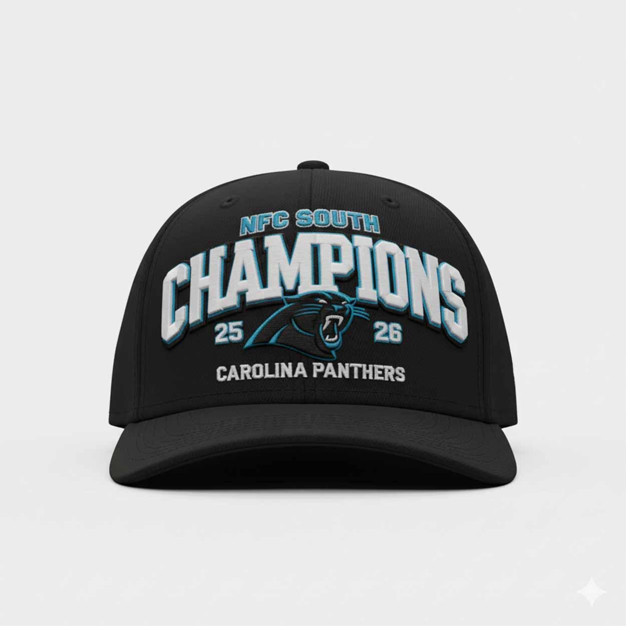 Panthers NFC South Champions 2026 Hat Panthers NFC South Champions 2026 Hat