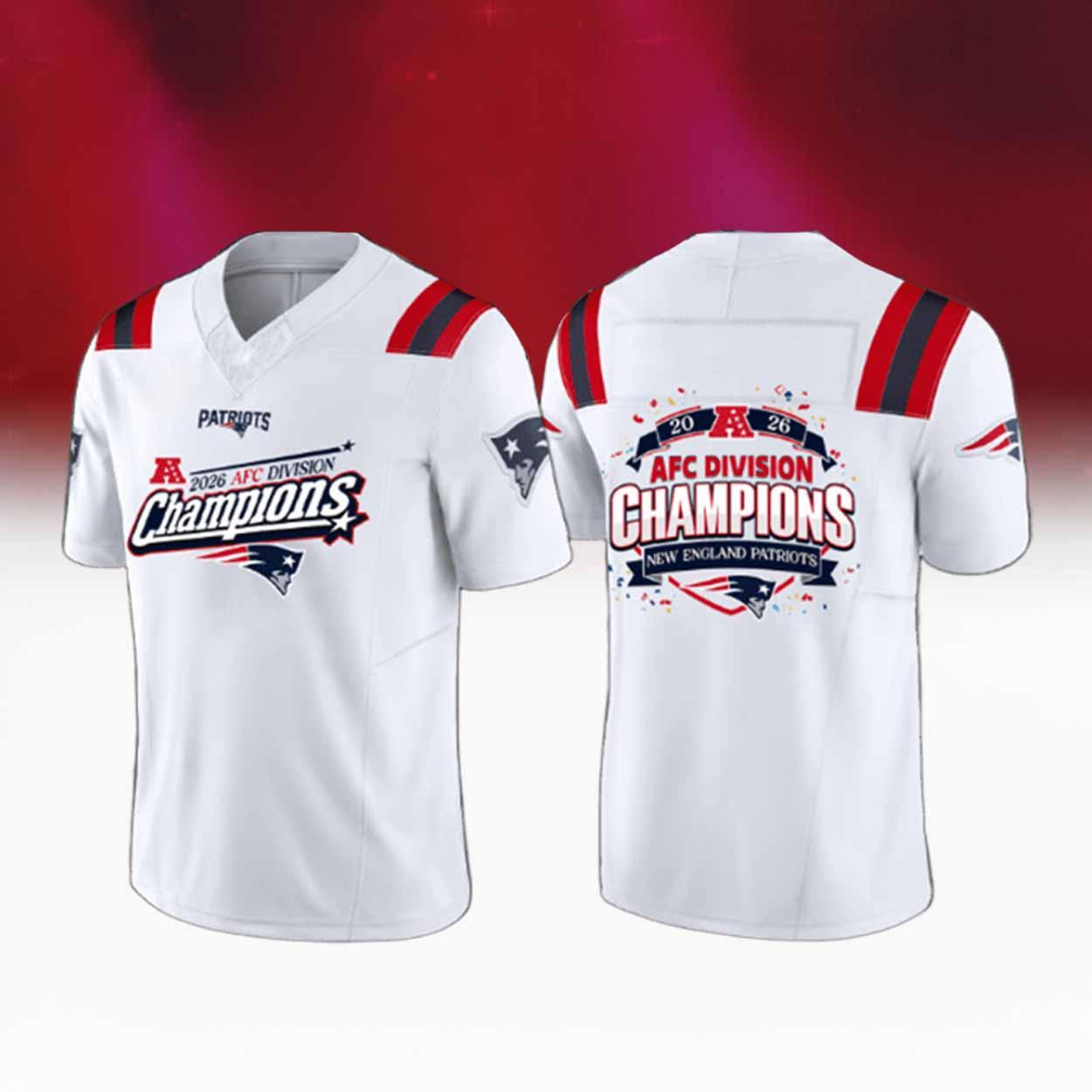 Patriots AFC Division Champs 2026 Jersey Patriots AFC Division Champs 2026 Jersey
