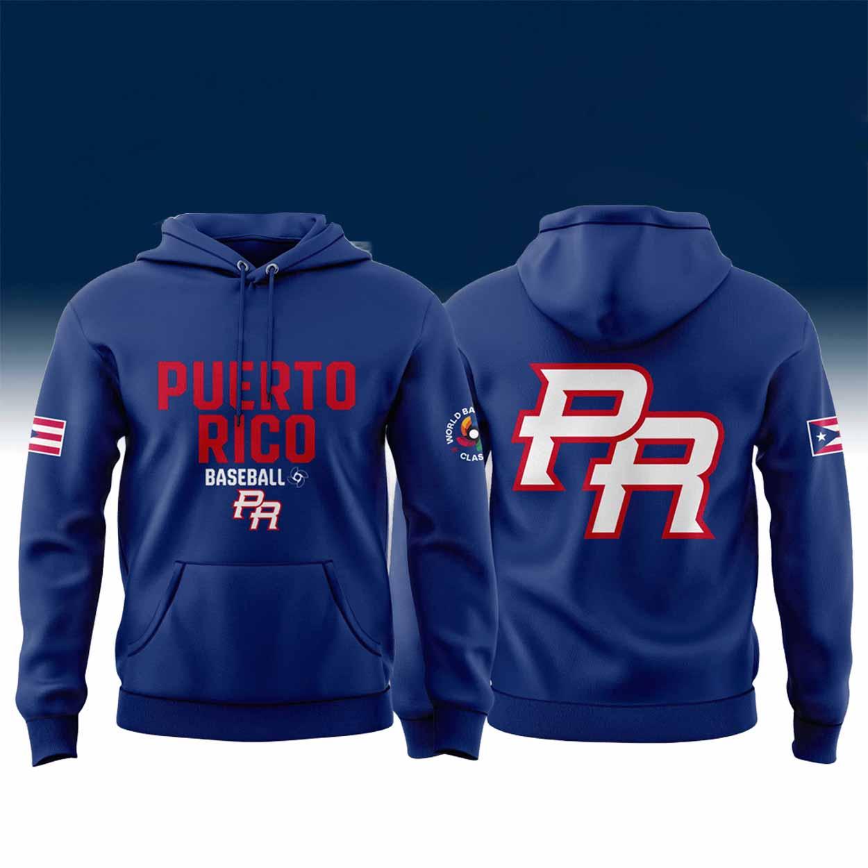 Puerto Rico 2026 World Baseball Classic Hoodie Puerto Rico 2026 World Baseball Classic Hoodie