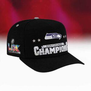 Seahawks Conference Bowl LX Champions 2026 Hat Seahawks Conference Bowl LX Champions 2026 Hat