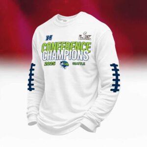 Seahawks Conference Champions 2025 Waffle Sweatshirt 2 Seahawks Conference Champions 2025 Waffle Sweatshirt