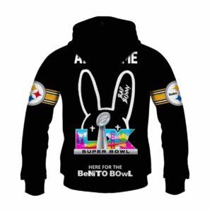 Steelers Bad Bunny Bowl LX 2026 Personalized Hoodie 1 Steelers Bad Bunny Bowl LX 2026 Personalized Hoodie