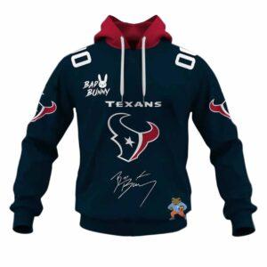 Texans Bad Bunny Bowl LX 2026 Personalized Hoodie
