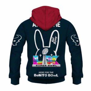 Texans Bad Bunny Bowl LX 2026 Personalized Hoodie 1 Texans Bad Bunny Bowl LX 2026 Personalized Hoodie