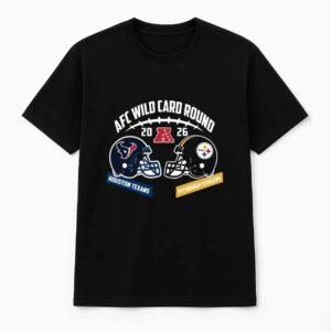 Texans vs Steelers NFC Wild Card Round 2026 Shirt Texans vs Steelers NFC Wild Card Round 2026 Shirt