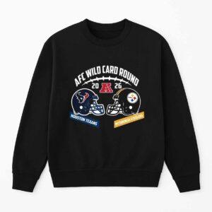 Texans vs Steelers NFC Wild Card Round 2026 Shirt 1 Texans vs Steelers NFC Wild Card Round 2026 Shirt