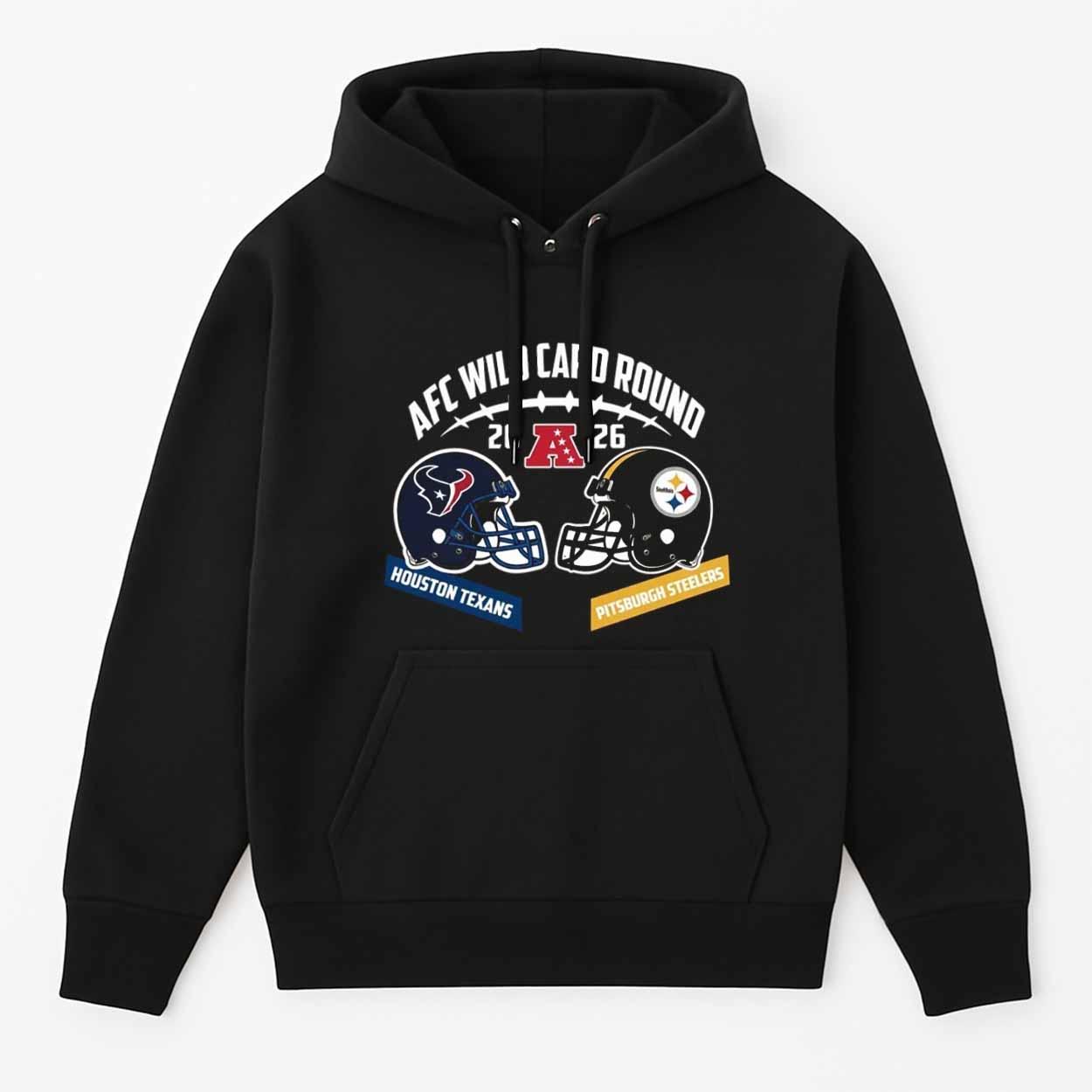Texans vs Steelers NFC Wild Card Round 2026 Shirt Texans vs Steelers NFC Wild Card Round 2026 Shirt
