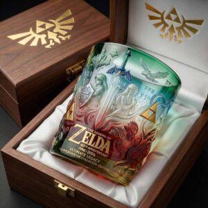 The Legend Of Zelda 40th Anniversary 1986 2026 Whiskey Glass The Legend Of Zelda 40th Anniversary 1986 2026 Whiskey Glass