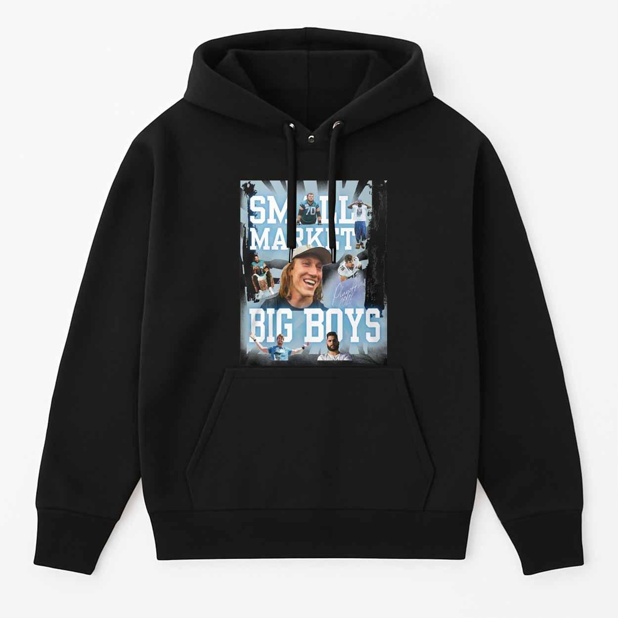 Trevor Lawrence Jaguars Small Market Big Boys Shirt Trevor Lawrence Jaguars Small Market Big Boys Shirt