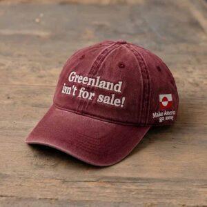 Unisex Greenland Isnt For Sale Baseball Cap 1 Unisex Greenland Isn’t For Sale Baseball Cap