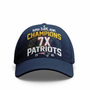 2026 Patriots 7X Bowl LX Champions Hat