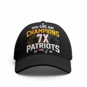 2026 Patriots 7X Bowl LX Champions Hat