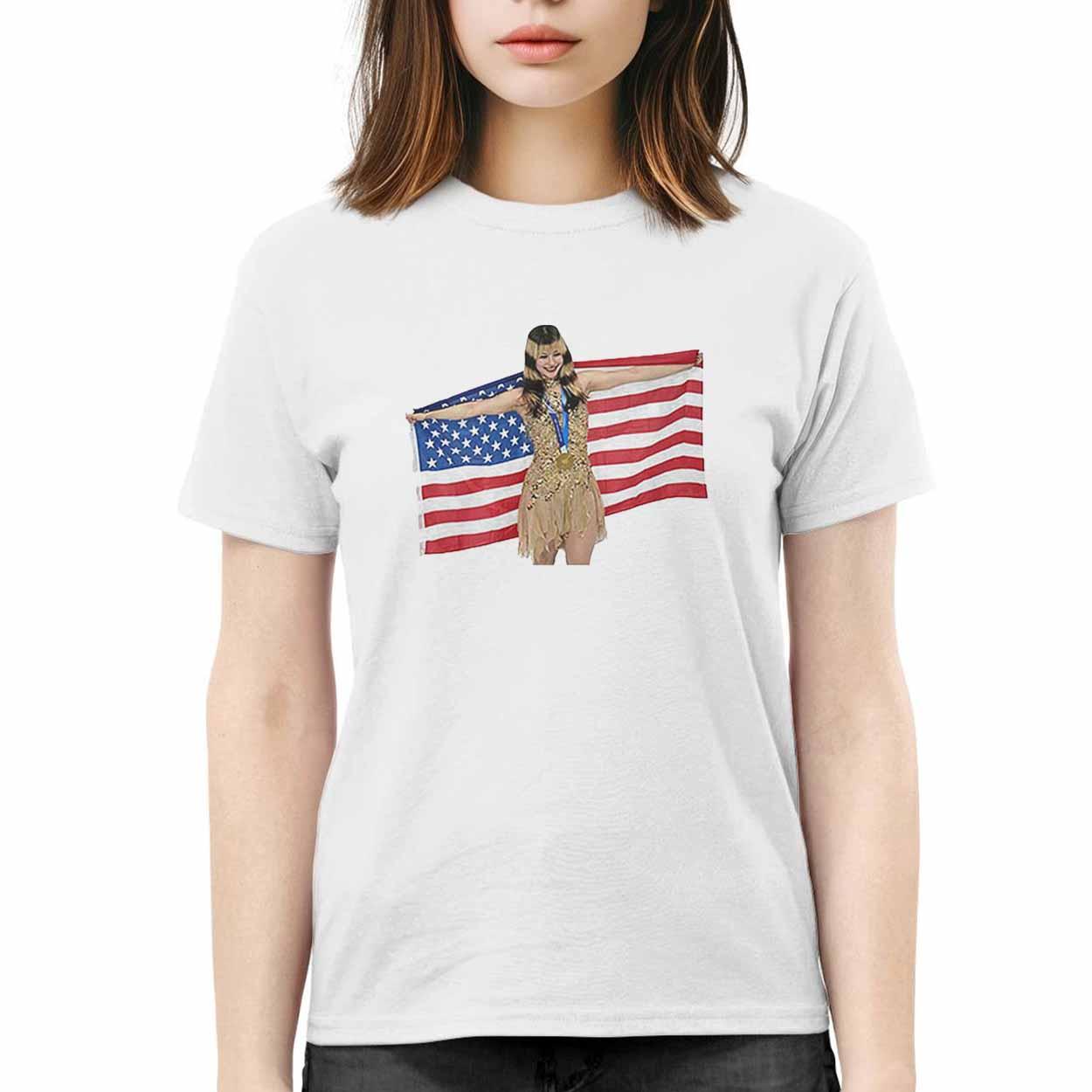 Alysa Liu Team USA Gold Medal Shirt Alysa Liu Team USA Gold Medal Shirt