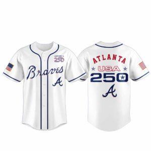 Braves USA 250th Baseball Jersey 2026