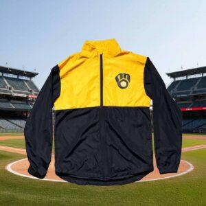 Milwaukee Brewers Windbreaker Jacket 2026 Giveaway Milwaukee Brewers Windbreaker Jacket 2026 Giveaway