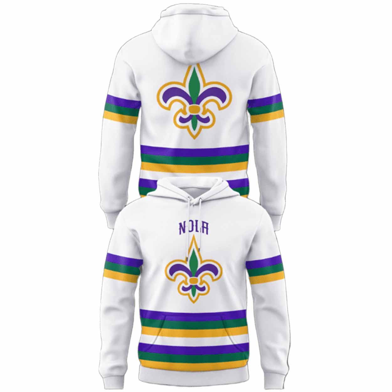 Orleans Mardi Gras Hoodie 2026 Orleans Mardi Gras Hoodie 2026