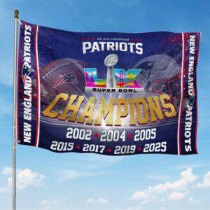 Patriots Bowl LX Champions Flag Patriots Bowl LX Champions Flag