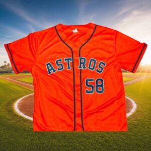 2026 Astros Hunter Brown Orange Jersey 2026 Astros Hunter Brown Orange Jersey