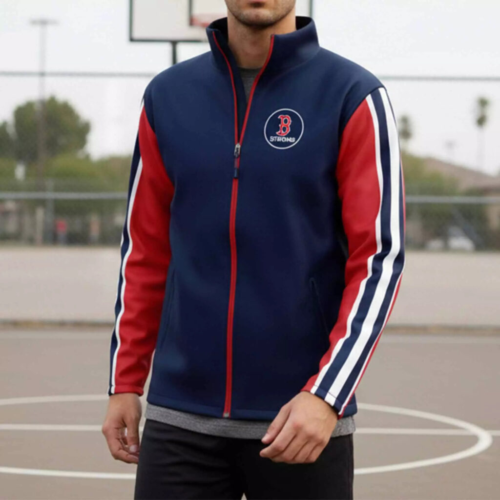 2026 Boston Red Sox Patriot Day Windbreaker Jacket Giveaways