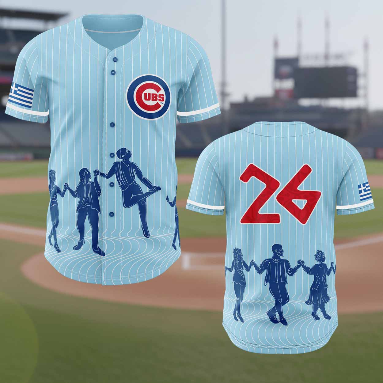 2026 Cubs Greek Heritage Giveaway Jersey 2026 Cubs Greek Heritage Giveaway Jersey